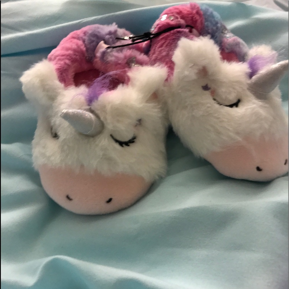 Super soft Sleeping Unicorn slippers